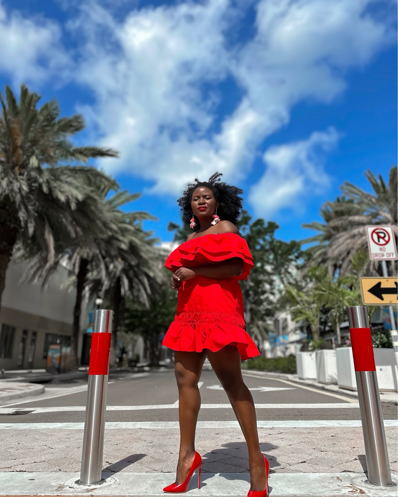 A red dress can be festive but also summer appropriate. 

Off shoulder ruffle Summer dresses perfect for Summer Vacation, Travel outfit, summer dress , Summer red dress , summer styles, red dress , Vacation dresses , red heels , red outfits, summer dress  

#LTKSeasonal #LTKFind #LTKtravel