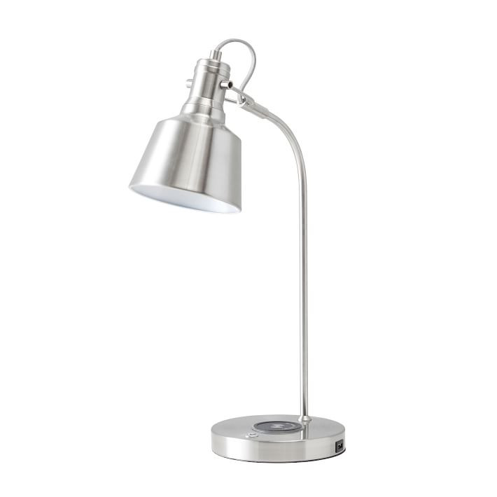 Taylor Wireless Charging Task Lamp with USB | Pottery Barn Teen