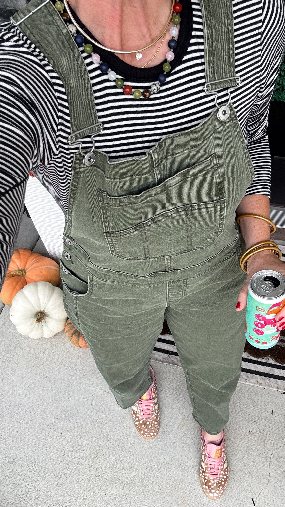 Green barrel overalls form Walmart

#LTKootd