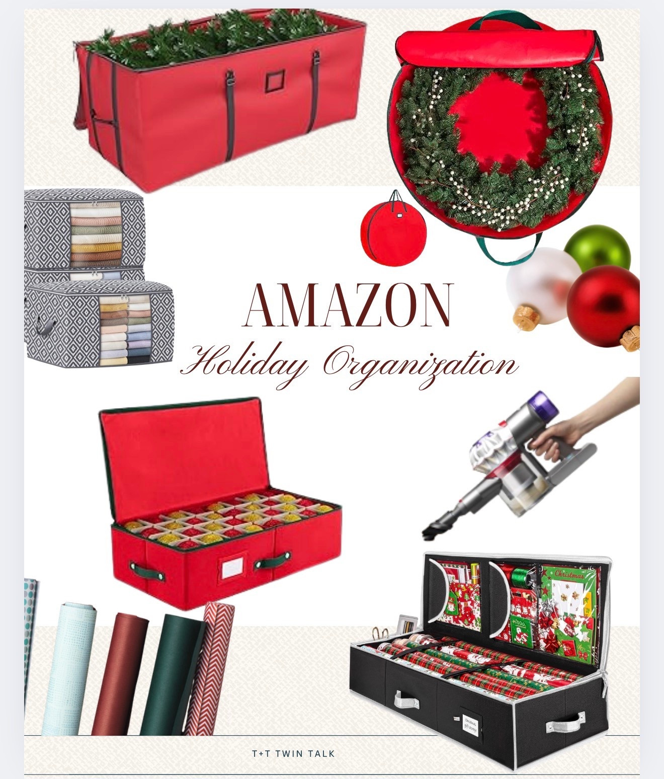 Get organized for next year’s holidays with these must-have Christmas storage solutions! Perfect for post-holiday cleanup and easy setup! 

#LTKHoliday #LTKHome #LTKOver40
