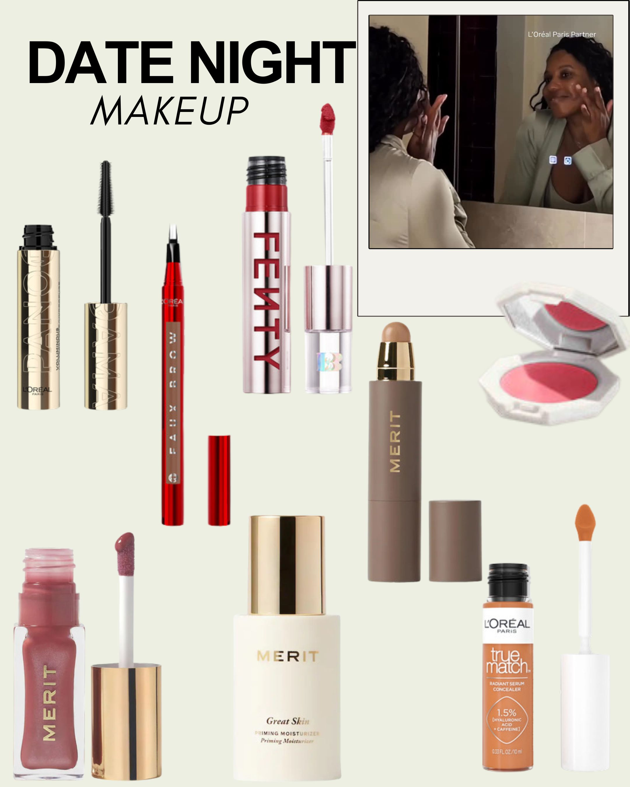 Date night makeup 

 #LTKgrwm #LTKselfcare