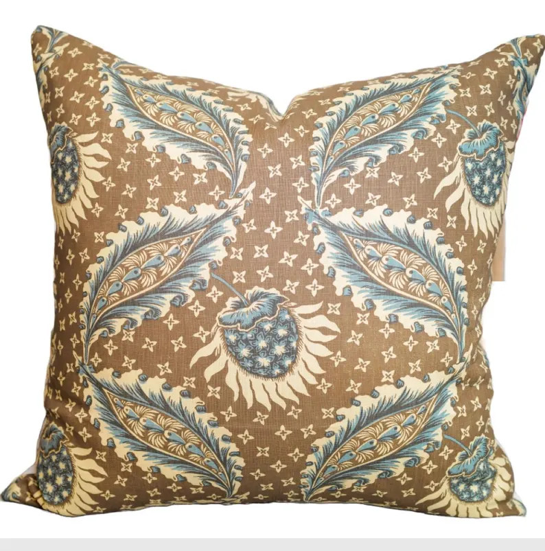 Jasper Remy Hemp Fabric Pillow - Etsy | Etsy (US)