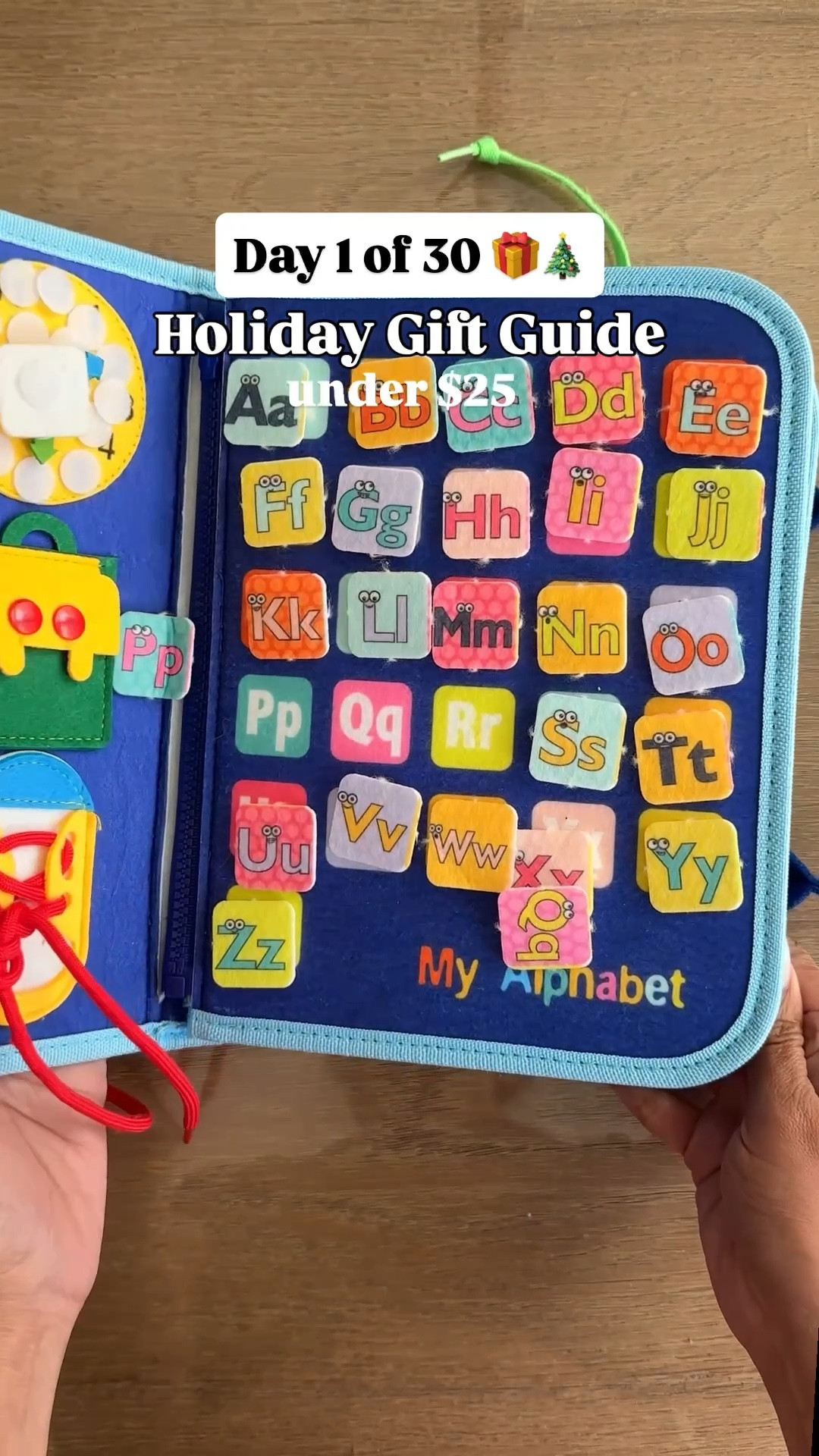 This makes such a great gift 🎁🎄for 12 months +

This Montessori board has 5 pages in 7 themes, life skills, alphabet, number, shapes, colors, animals and weather learning board that your toddler will need to explore and play! 

It makes such a great screen free toy, it’s always in our car for road trips and restaurants! The best part it’s under $30!

holiday gift ideas for kids, amazon finds, amazon influencer, found it on amazon, gift ideas for toddlers, christmas gift list, birthday gift ideas, gift guide for 1 years old + 

#toddlerlife #toddlersofinstagram #holidaygifts #giftsforkids #holidaygiftguide #christmasgifts #birthdaygiftideas #toddlergifts #amazoncanada #amazonfinds #founditonamazon #screenfreekids #screenfreeactivities #canadianmommyblogger #torontoblogger #torontomom #giftsforkids  #toddlermom #boymom #torontoinfluencer #holidaygiftideas #canadianblogger #toronto #oakvillemoms #amazoninfluencer

#LTKgiftguide #LTKcanada #LTKkids