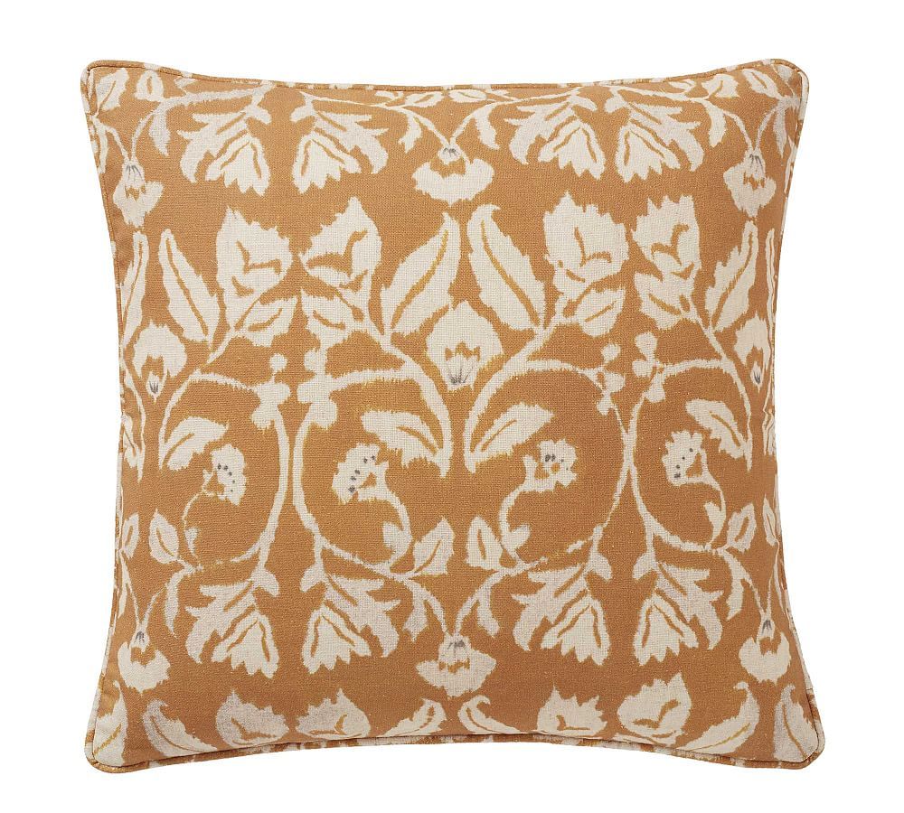 Zama Printed Throw Pillow Cover | Pottery Barn (US)