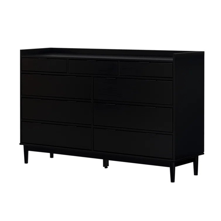 Melbourne 9 Drawer 60" W Double Dresser | Wayfair Professional