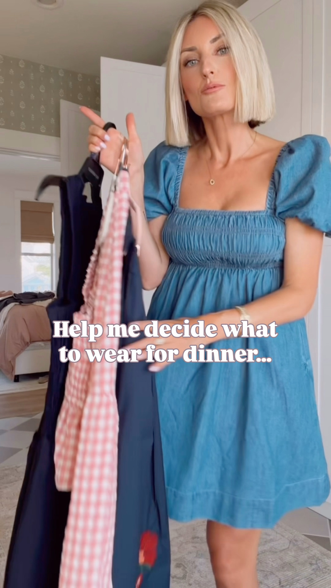 Help me decide what to wear for dinner out at the beach! I can’t get over these pieces or the price point 👀 

Loverly Grey, Walmart, Amazon, dinner looks, date night, beach outfits, resort wear, statement necklaces 

#LTKSeasonal
