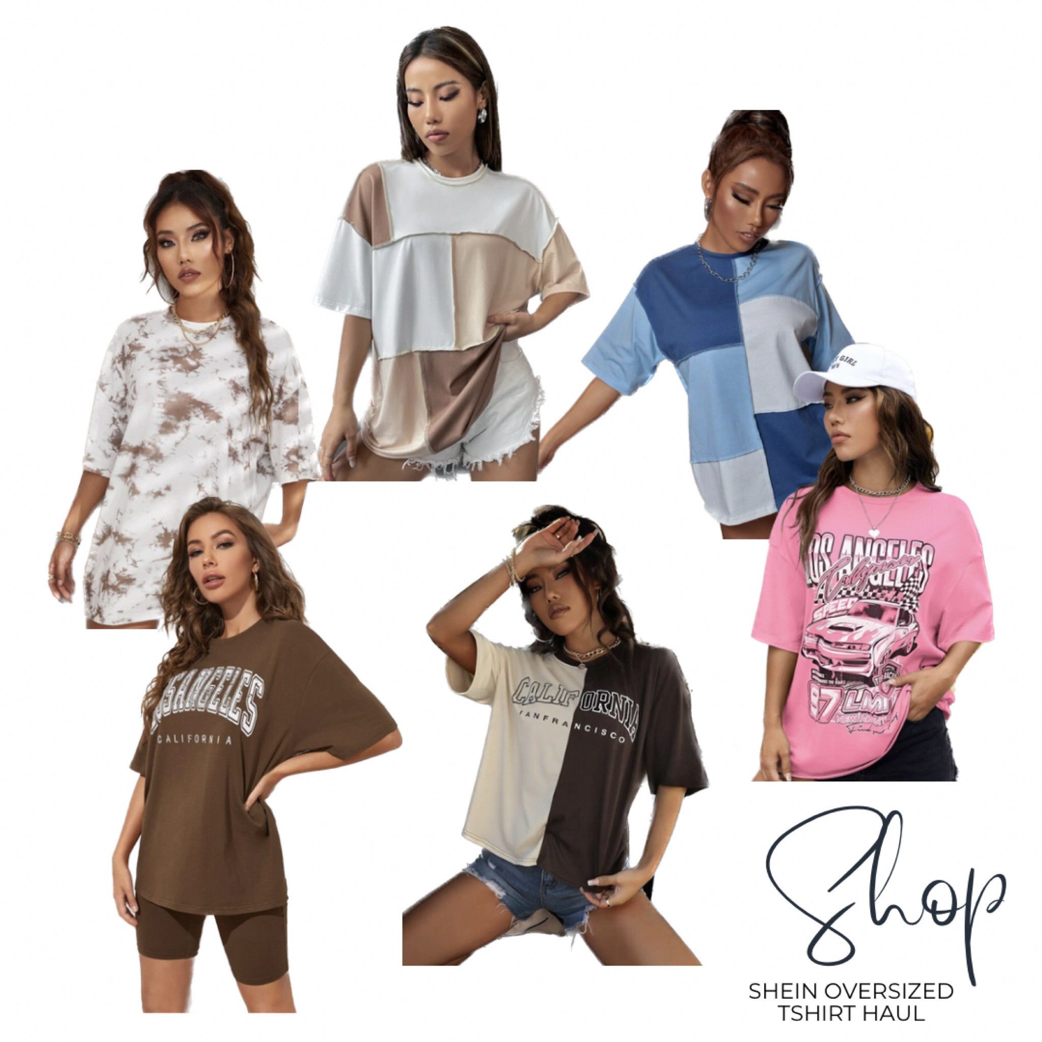 I am absolutely obsessed with all six of these shirts I bought on Shein. They are so cute, comfy and perfectly oversized. 

#LTKFind #LTKstyletip #LTKbeauty