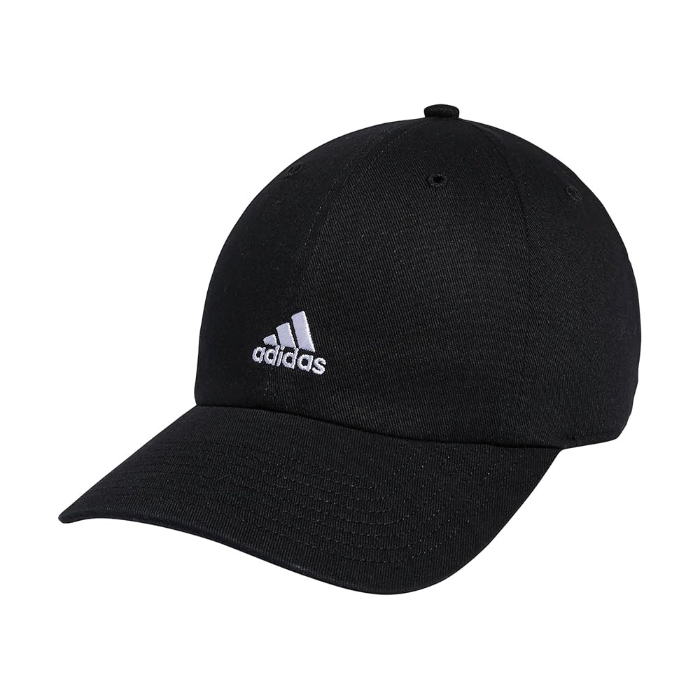 Adidas Womens Saturday Baseball Cap – Adjustable Cotton Hat, Athletic Relaxed Fit | Amazon (US)
