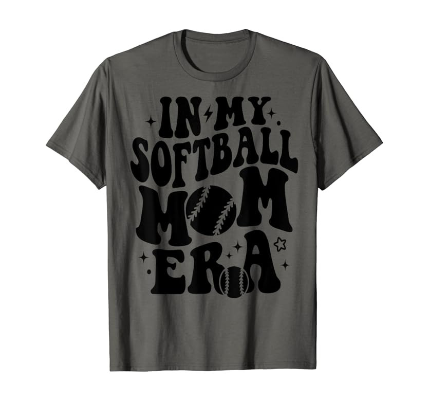 Funny In My Softball Mom Era T-Shirt | Amazon (US)