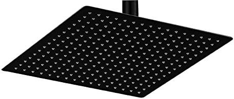 BESy 12 Inch Rain Shower Head, 12" Square Rainfall & High Pressure Stainless Steel Bath Showerhea... | Amazon (US)