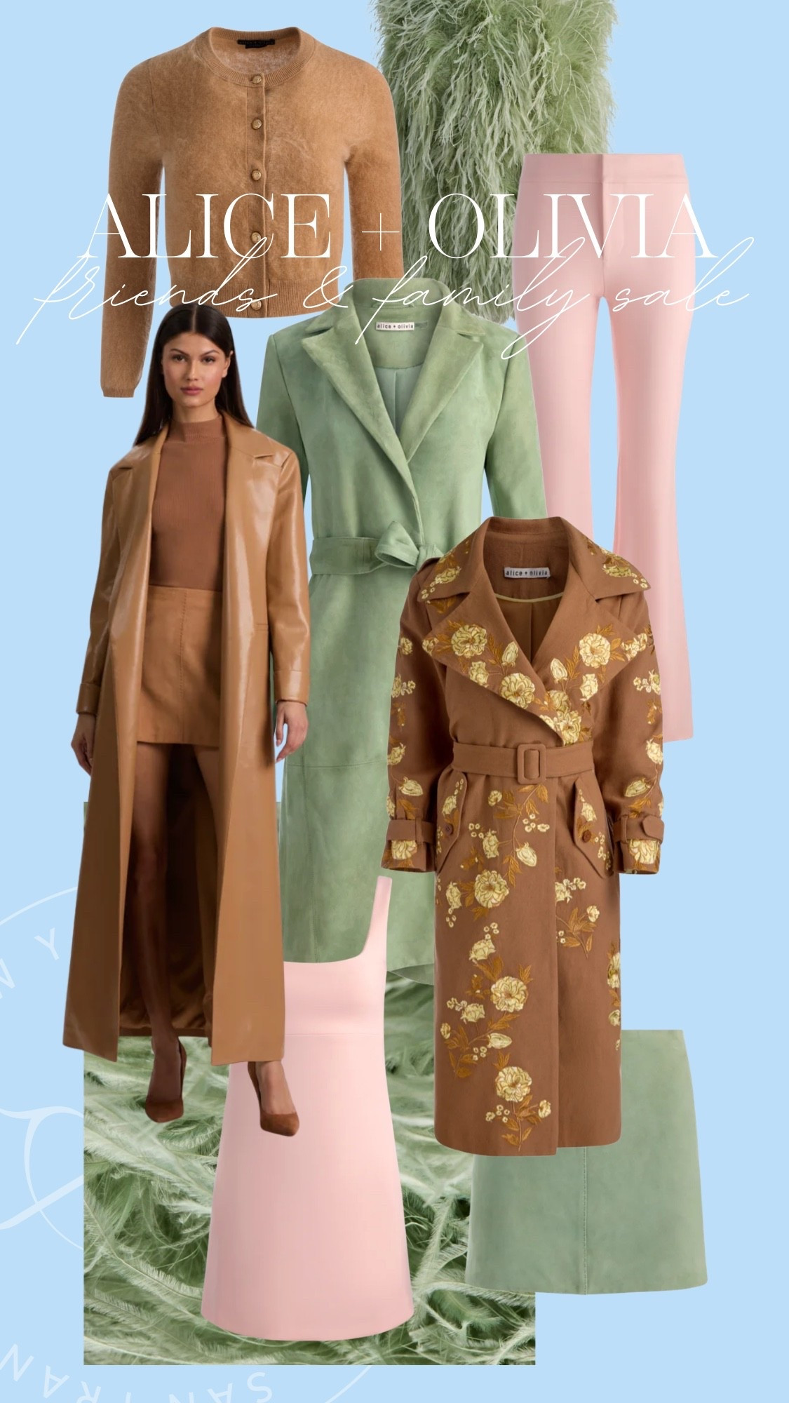 The sale doesn’t open to the public until March 16, but you can get up to 25% off my pics with code LTKFRIENDS today! ￼

@aliceandolivia #aliceandolivia #ad 