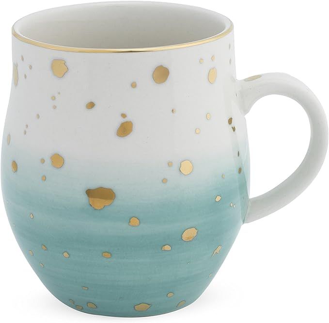 Pinky Up Brynn Green Speckle Ceramic Mug, One Size | Amazon (US)