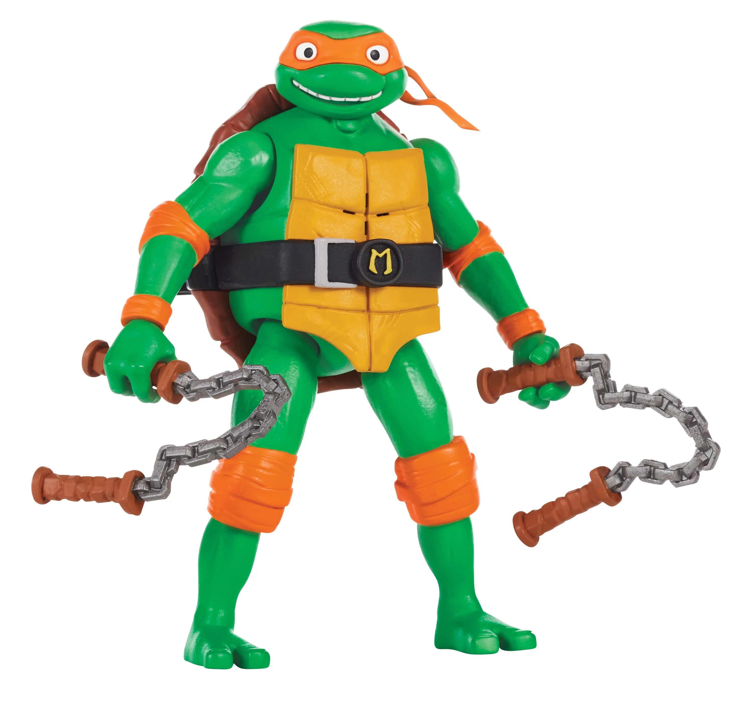 TMNT Mutant Mayhem 5.5” Michelangelo Deluxe Ninja Shouts Figure by Playmates Toys - Walmart.com | Walmart (US)