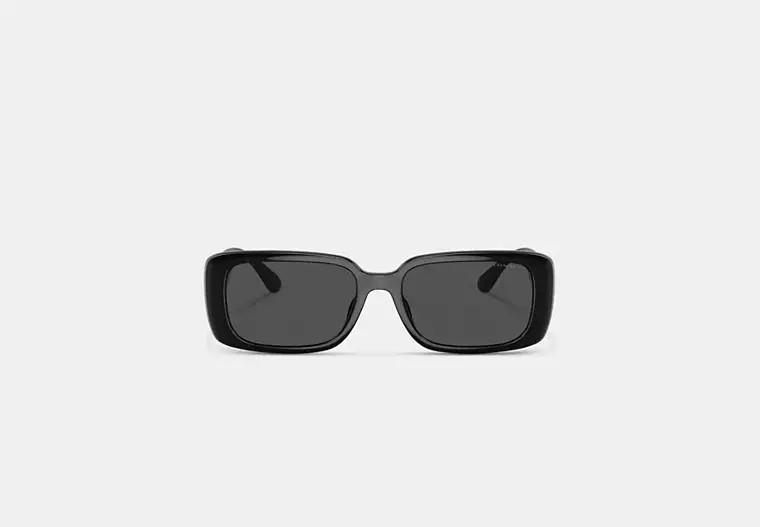 Narrow Rectangle Sunglasses | Coach Outlet US