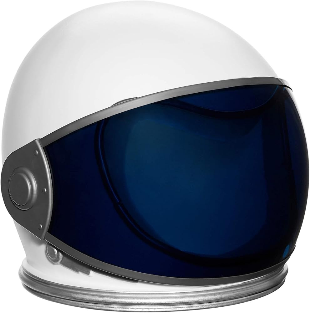Spirit Halloween Adult White Astronaut Helmet | Astronaut Cosplay | Astronaut Costume Accessory |... | Amazon (US)