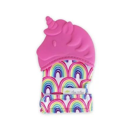 Itzy Ritzy Silicone Teething Mitt – Soothing Infant Teething Mitten with Adjustable Strap, Crinkle S | Walmart (US)
