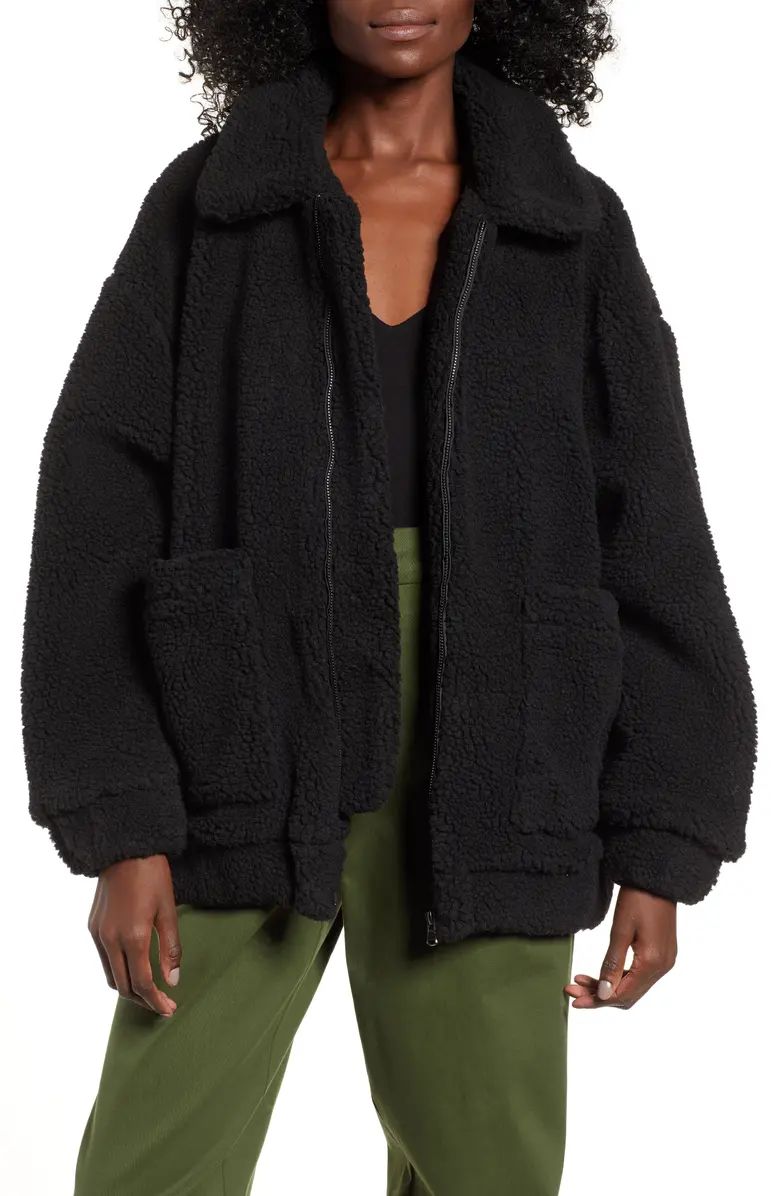 Pixie Faux Shearling Jacket | Nordstrom