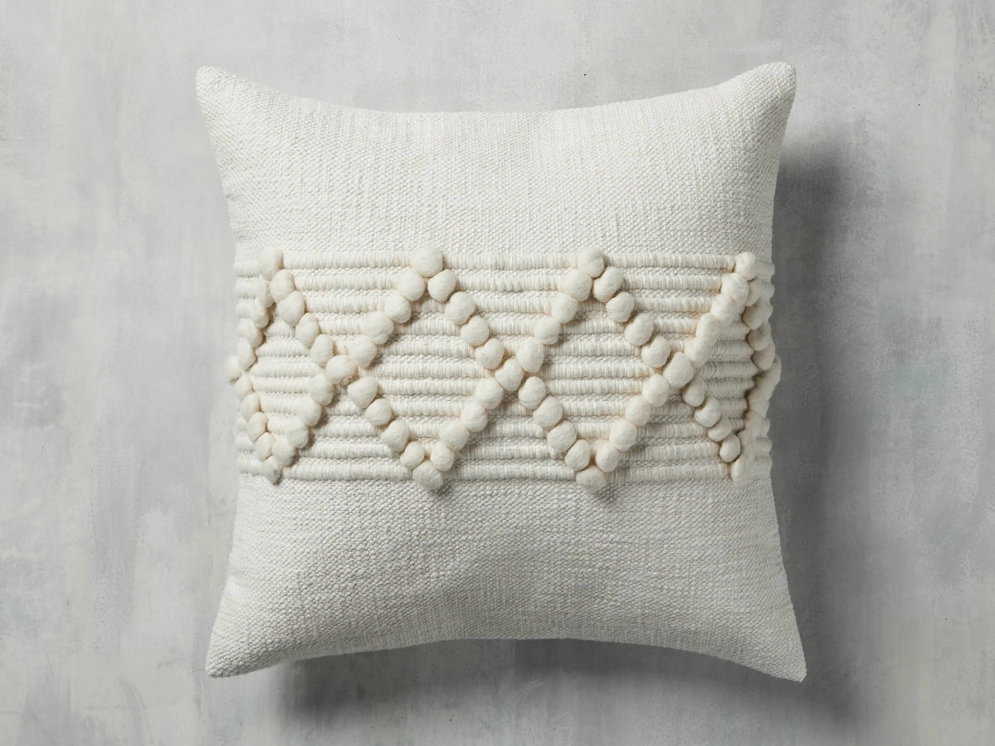 Chunky Diamond Square Pillow Cover | Arhaus