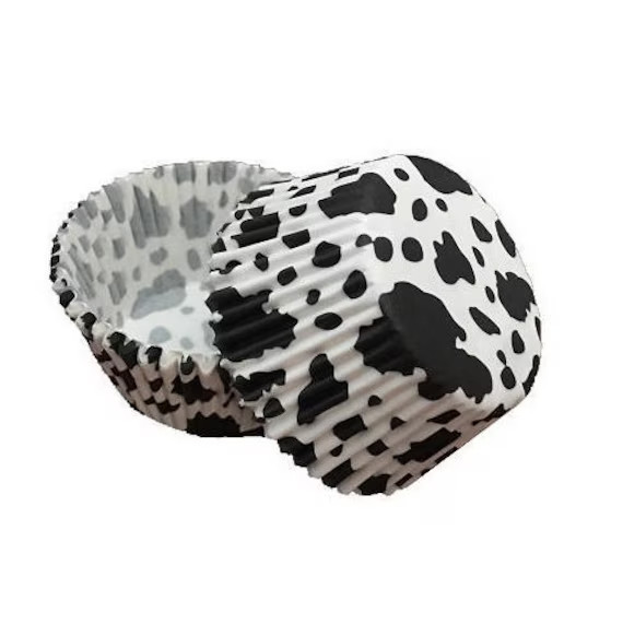 Bakell™ 25 PC Set of Cow Animal Print Cupcake Liners - Baking Caking and Craft Tools from Bakel... | Etsy (US)