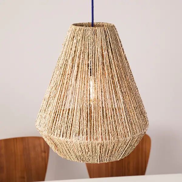 The Curated Nomad Westlake Seagrass Shade (16-inch Pendant) | Bed Bath & Beyond