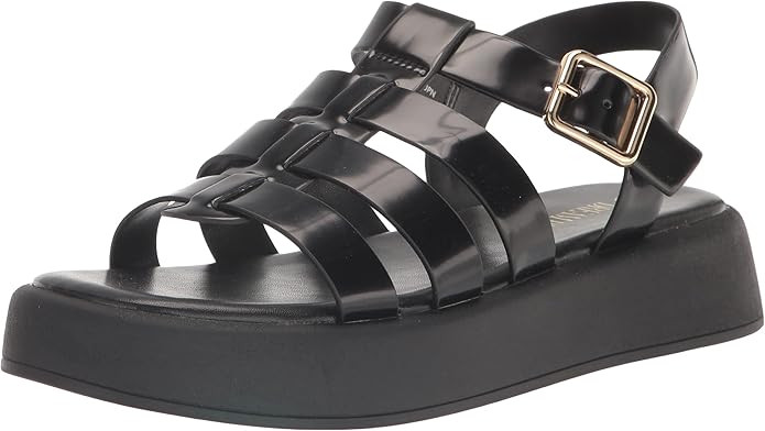 DREAM PAIRS Women Fisherman Platform Sandals Strappy Low Y2K Gladiator Sandals Soft Cushion Buckl... | Amazon (US)