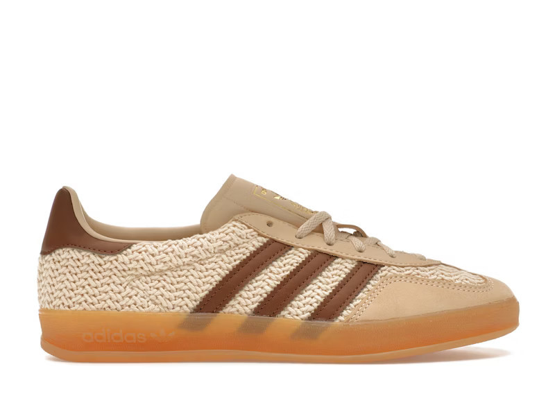 Adidas Gazelle Indoor (Women's) Sneakers in Sand Strata/Premium Brown/Gum 3 | StockX