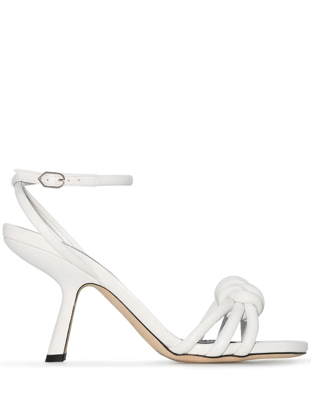 Nicholas Kirkwood Lexi Knot 105mm Sandals - Farfetch | Farfetch Global