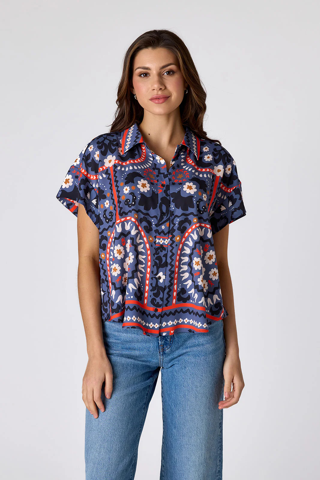 Albie Top in Western Craft | CROSBY by Mollie Burch | CROSBY by Mollie Burch