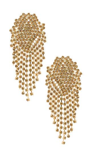 Royal Queen Earrings in Rose Gold | Revolve Clothing (Global)
