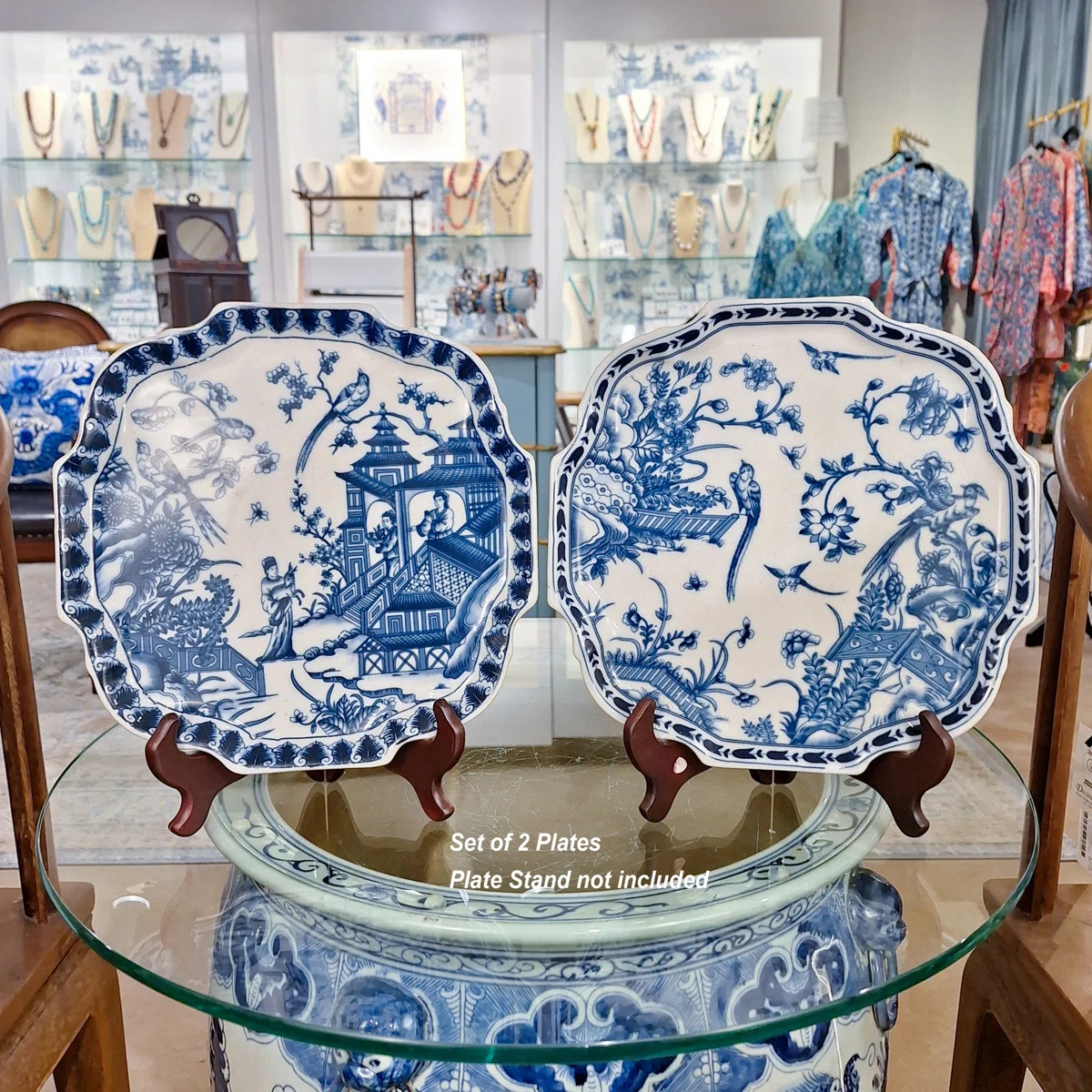 Set of 2 Hand Painted Decorative Plates (Set of 2) | Wayfair North America