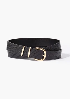 Black Jeans Belt - Small | Matalan (UK)