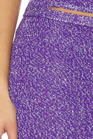 Carolina Skirt in Violet Sequin | Revolve Clothing (Global)