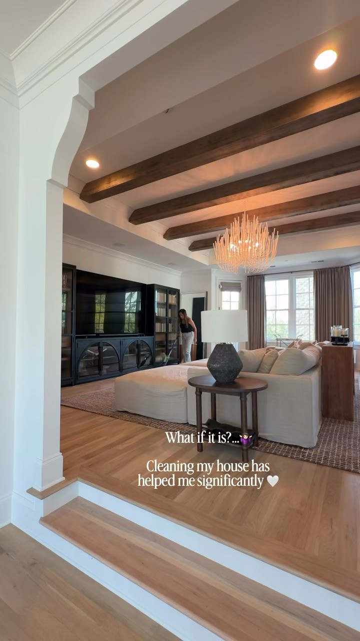 This audio 👌🏼 What if it is? Cleaning my home and keeping it organized has helped me significantly 🤍
