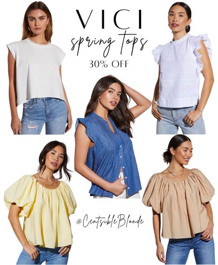 Vici tops
Spring tops
Work tops
Short sleeve tops
Blouses
Puff sleeve top
Ruffle sleeve top
Spring sale 

#LTKsalealert #LTKSpringSale #LTKfindsunder50