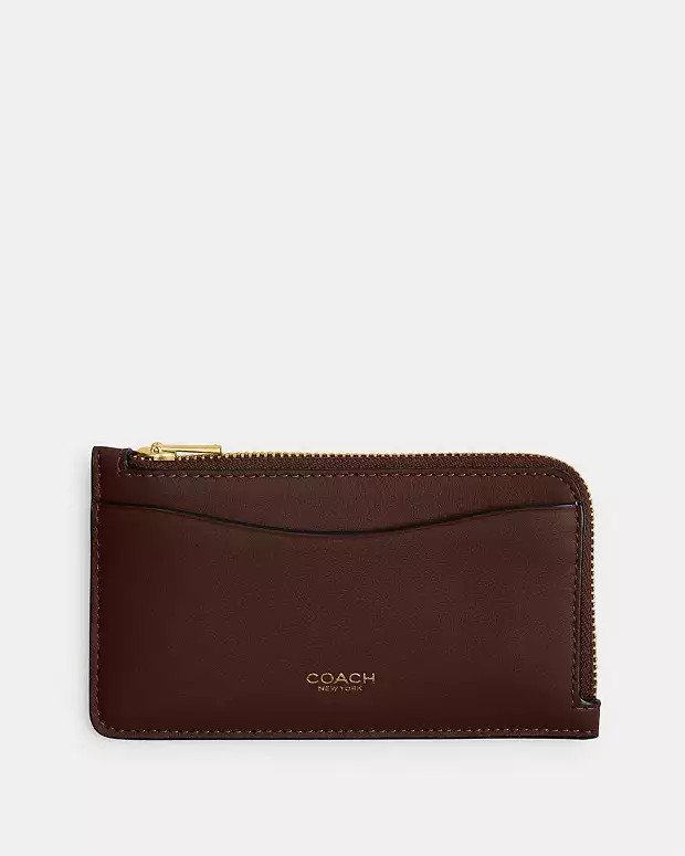 New York Zip Card Case | Coach (US)