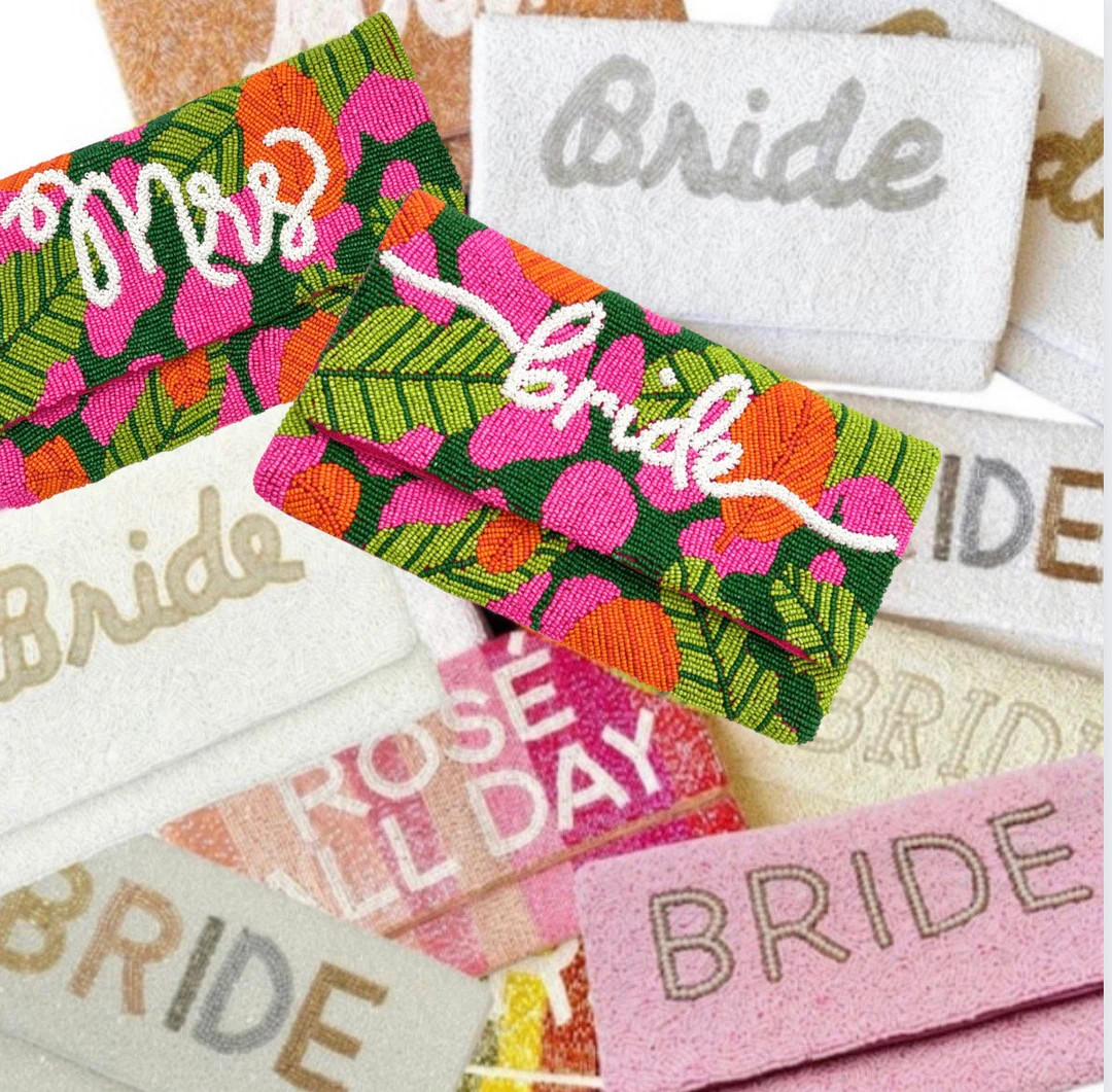 BRIDE Purse Bride Clutch Bridal Clutch Bride Purse - Etsy | Etsy (US)