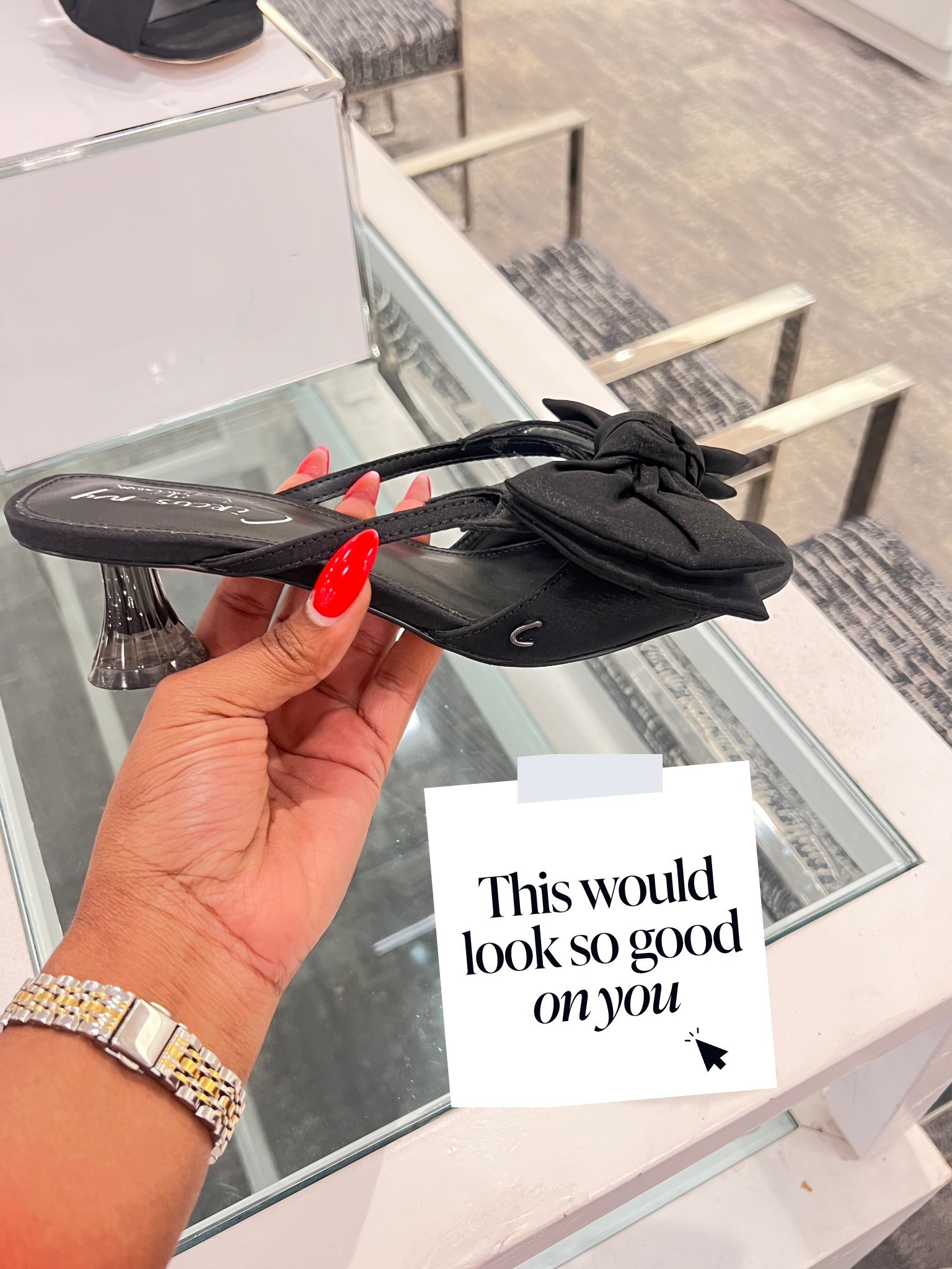 This would look good on you! 

#LTKShoeCrush #LTKSaleAlert #LTKStyleTip