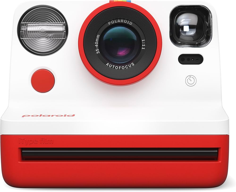 Polaroid Now 2nd Generation I-Type Instant Film Camera - Red (9074) | Amazon (US)