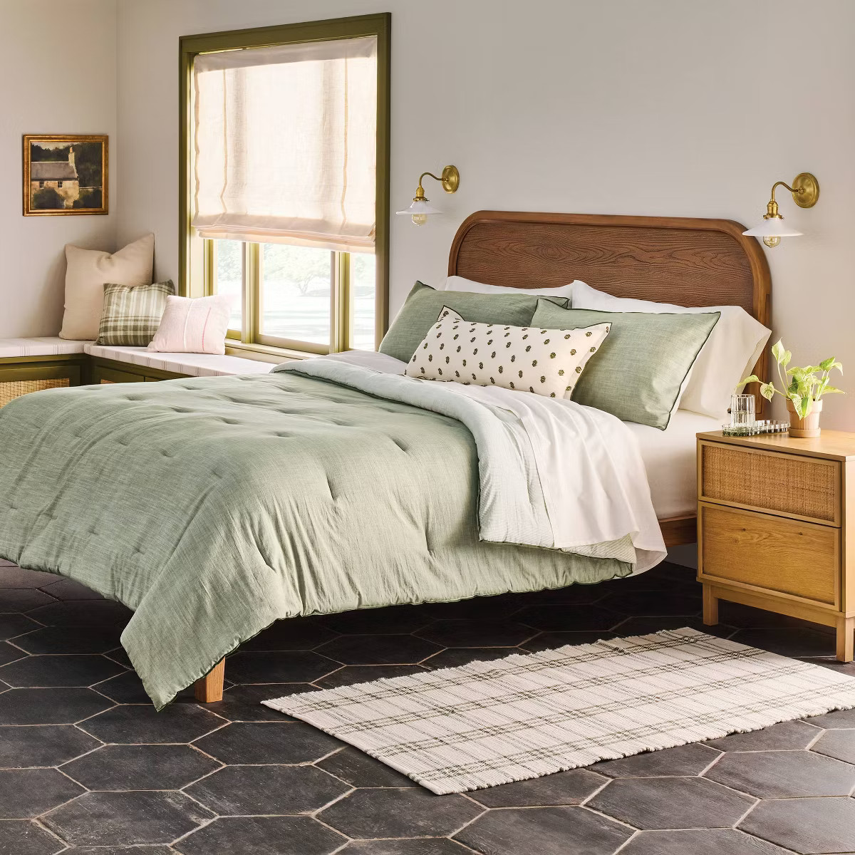 3pc Reversible Comforter Set - Hearth & Hand™ with Magnolia | Target