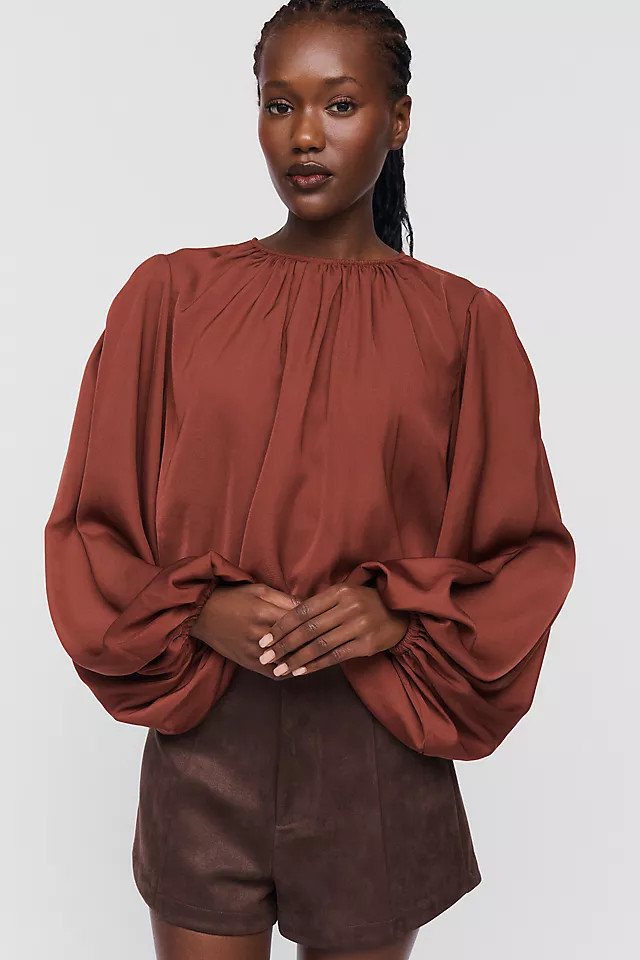 @merricksart x Maeve Bubble Top | Anthropologie (US)
