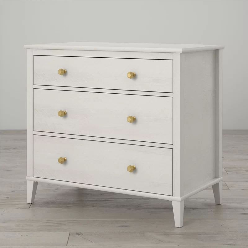 Monarch Hill Poppy 3 Drawer Dresser | Wayfair North America