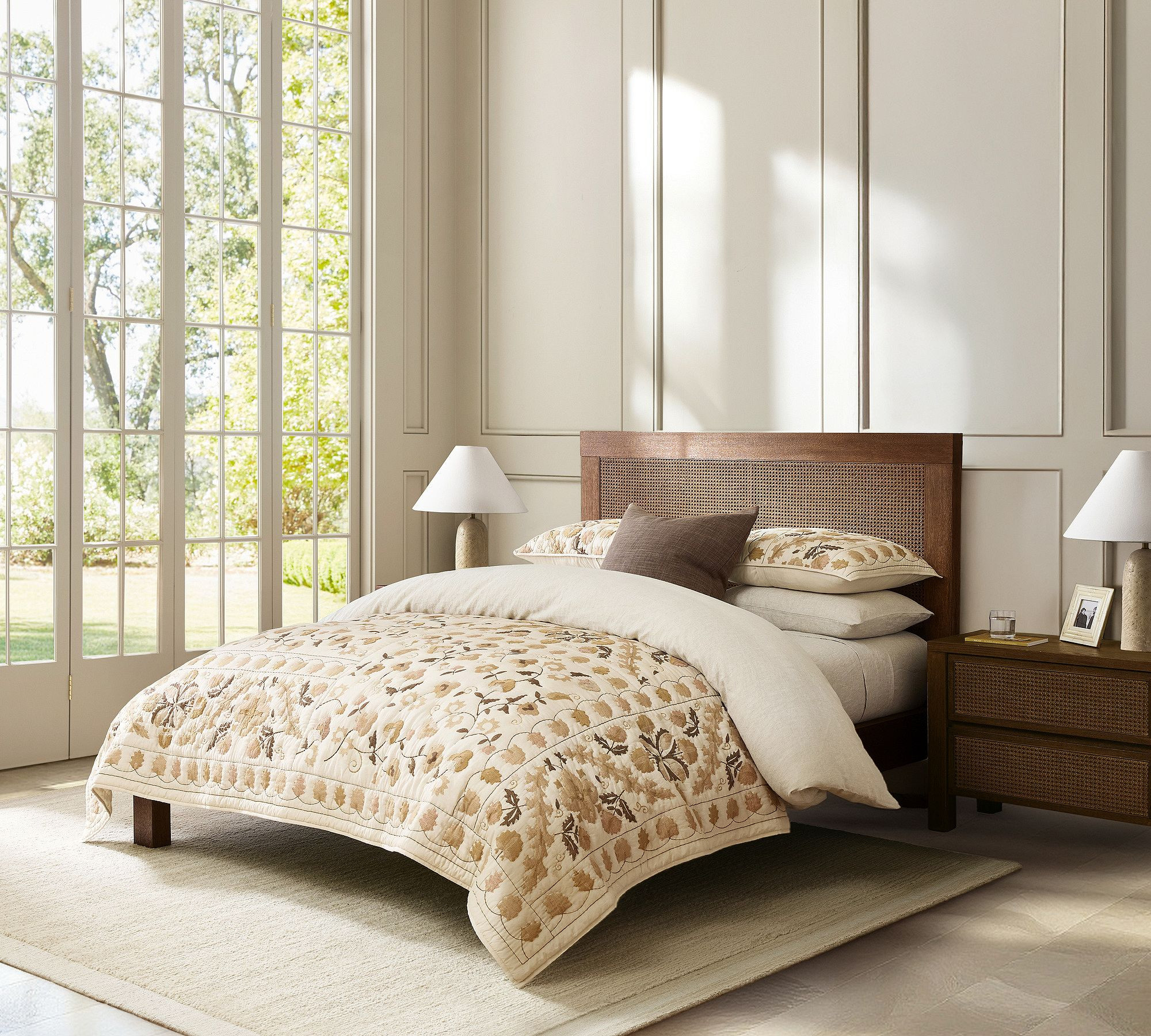 POV: your bed is finally fall-ready 🍁🤍 floral duvets, textured quilts & the softest shams from pottery barn = the ultimate cozy bedroom glow-up. this is your sign to switch to warm, layered bedding ASAP ✨

#fallhomefinds #potterybarnhome #bedroomglowup #cozybedroomideas #fallaestheticdecor #ltkhomeinspo #homecozyhome #fallrefreshideas #beddinginspo #neutralfallhome #cozylivingroomvibes #bedroomgoals #fallstyling #warmtones #homeupgrade #cozycorners 

 #LTKSeasonal #LTKHome #LTKSaleAlert