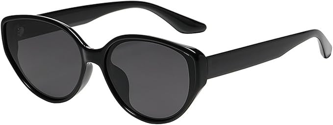 Cat Eye Sunglasses, Retro Oval Cat Eye Sunglasses for Women,Y2K 90s Trendy Women Sunglasses for T... | Amazon (US)