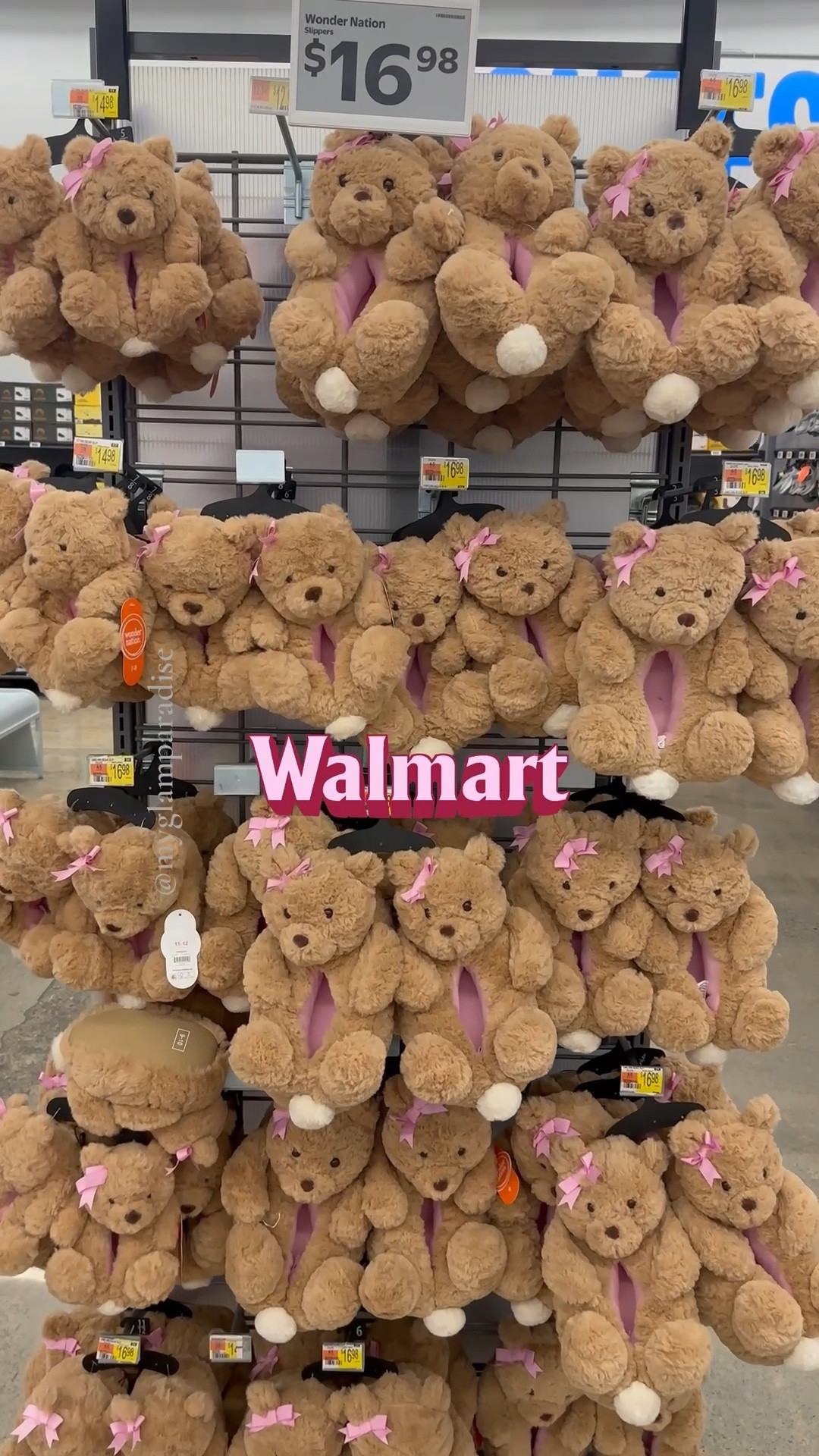 Soft, cozy, and way too cute to pass up 🧸💗 Found these teddy bear slippers at Walmart and I’m obsessed with these little pink bows 🎀Comfy never looked this adorable! ✨

#LTKKids #LTKSaleAlert #LTKSeasonal