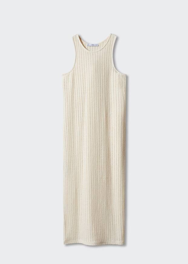 Knit openwork sweater | MANGO (UK)