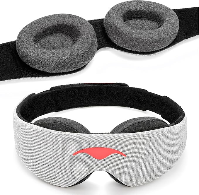 Manta Sleep Mask - 100% Light Blocking Eye Mask, Zero Eye Pressure, Comfortable & Adjustable Slee... | Amazon (US)