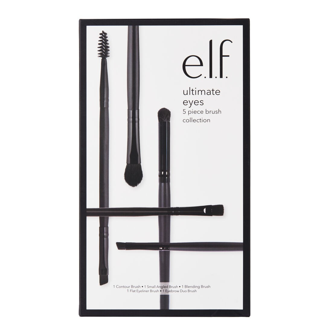 Ultimate Eyes 5 Piece Brush Collection | e.l.f. Cosmetics | e.l.f. cosmetics (US)