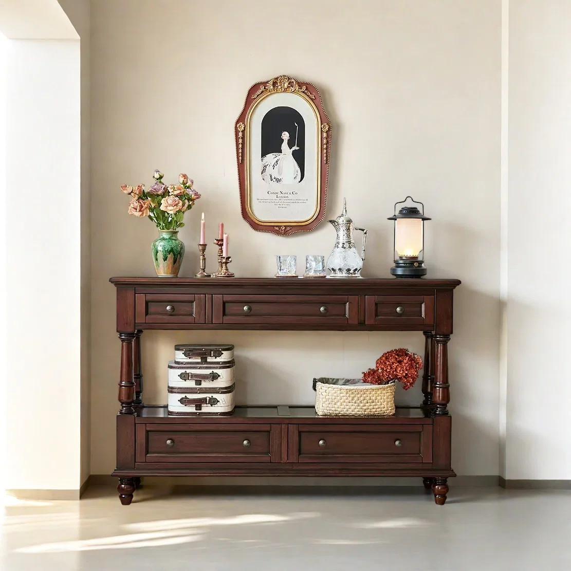 Retro Multifunctional Console Table | Wayfair North America