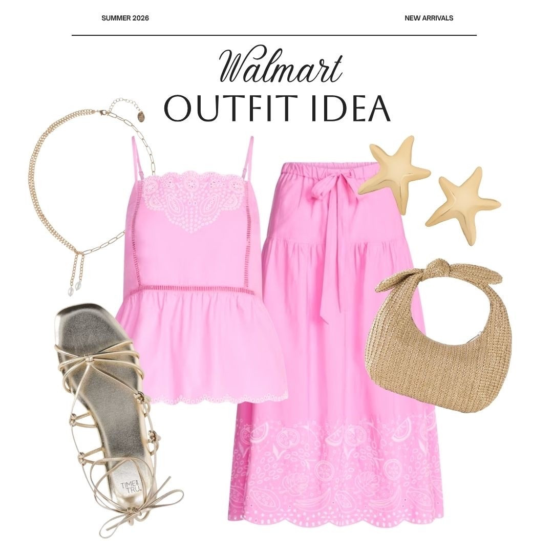 The cutest outfit idea from Walmart 🌼