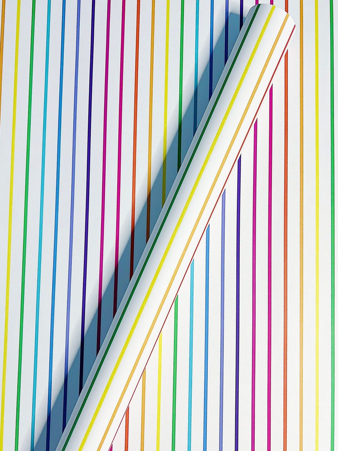 Rainbow Stripe Wrapping Paper - Etsy | Etsy (US)